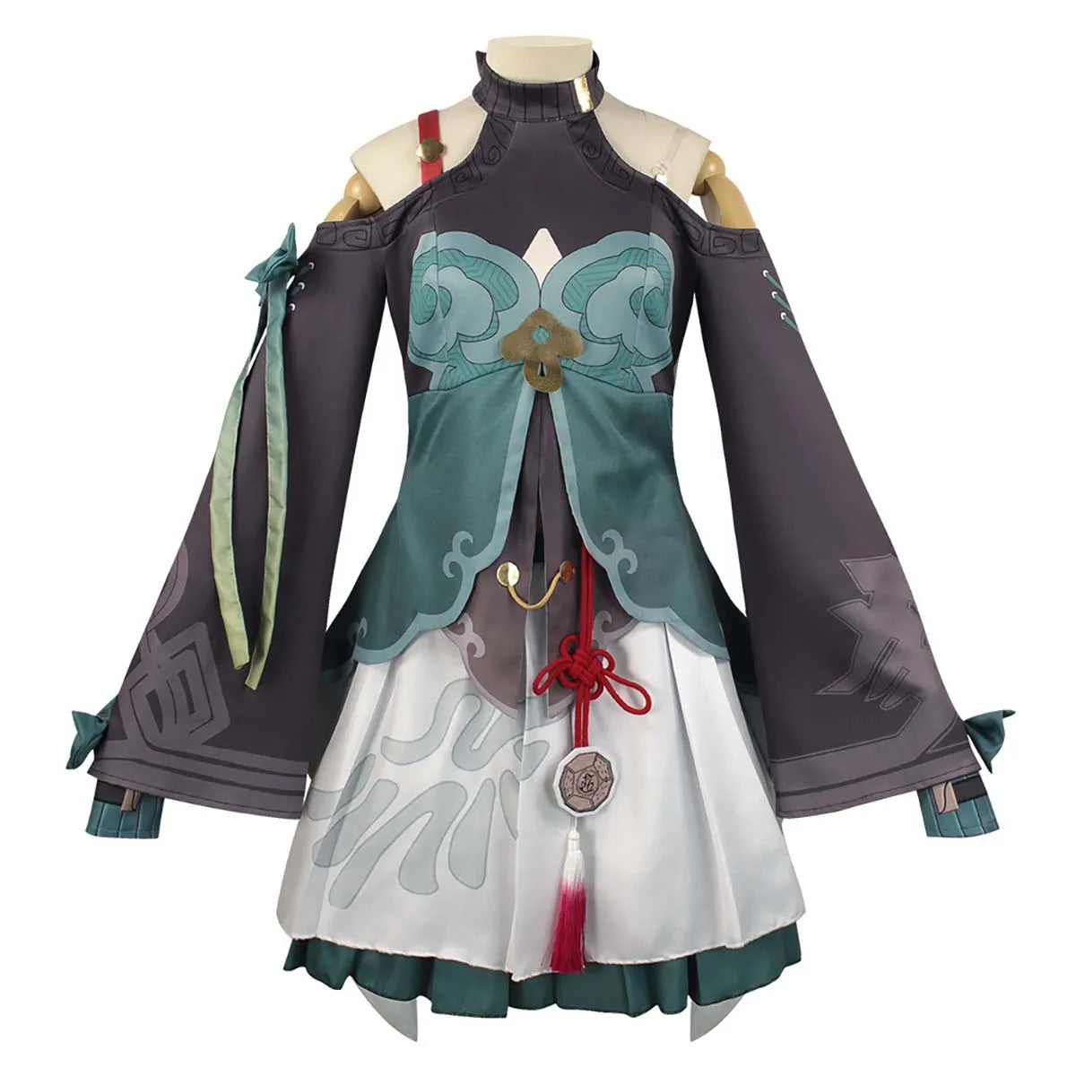 Anime Game Party Outfit Honkai Star Rail Qingque Cosplay Costume Full Set  GAHC-008