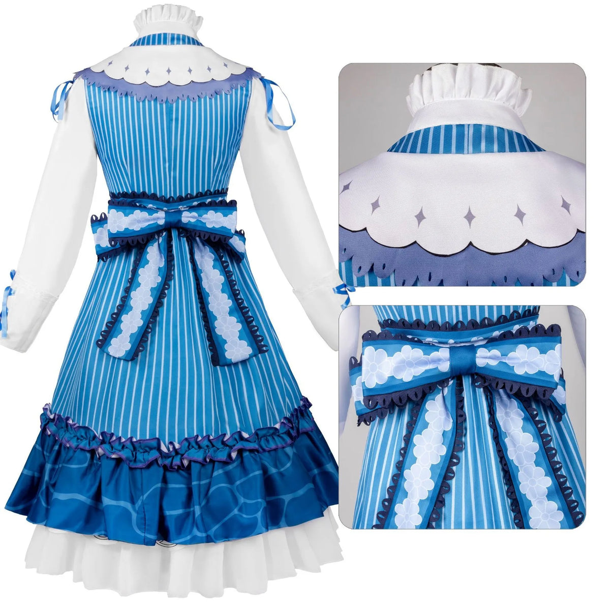 World Project Cosplay Costume Xiaoshan Ruixi Lolita 2D Anime Character Dress Polyester