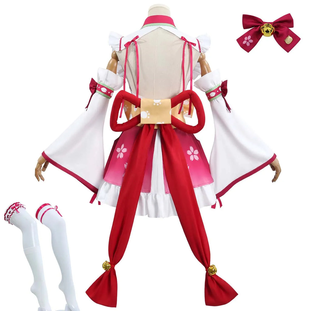 Halloween Japanese Virtual YouTuber Cosplay VTuber Hololive Costume IDOL-003