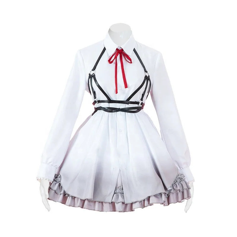Wholesale Vocaloid Miku Scallion Costume for Adults Project Sekai Game Anime Cosplay Costume for Halloween Parties Lolita Dress