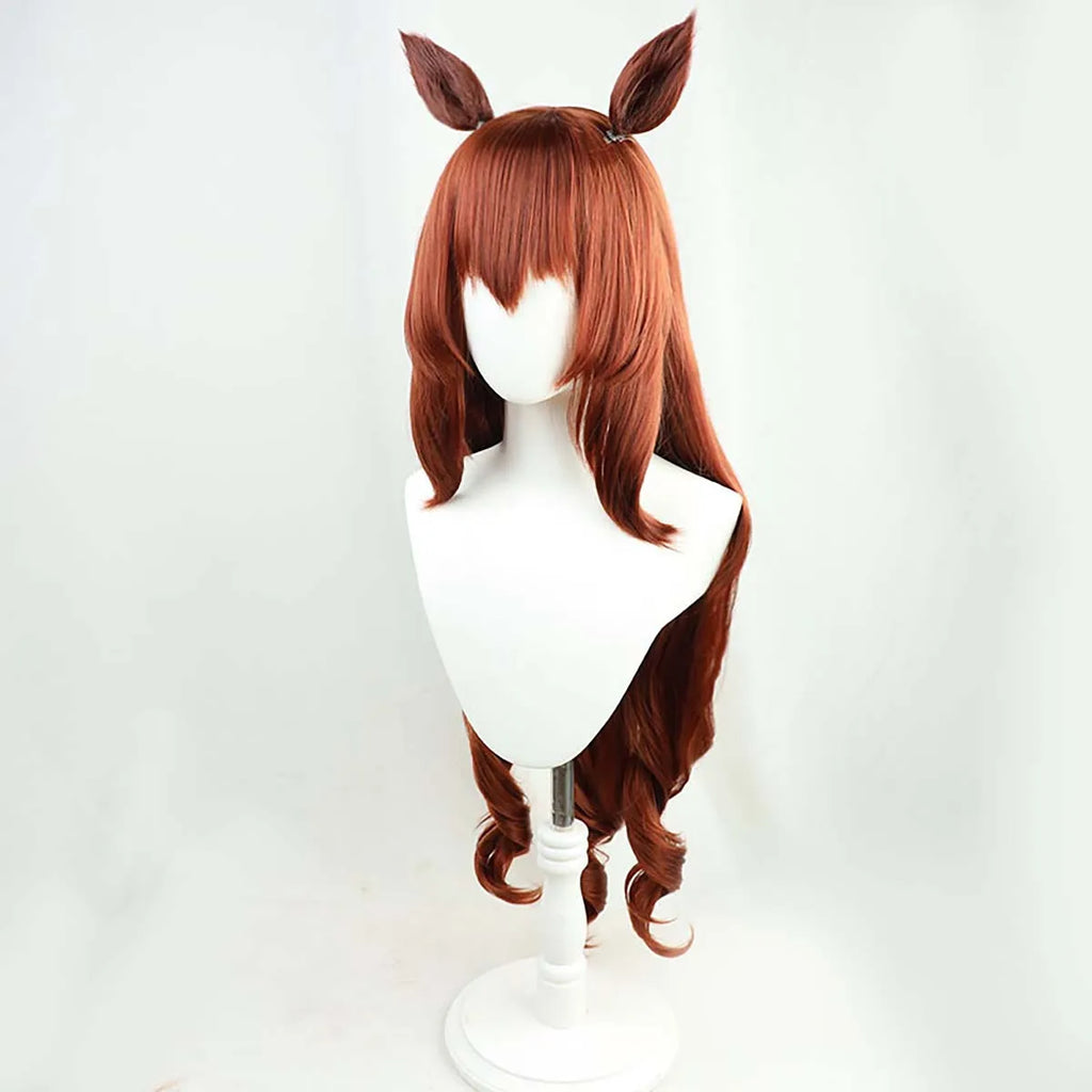 Halloween Party Prop Pretty Derby Maruzensky Cosplay Wig With Ears GAHC-017