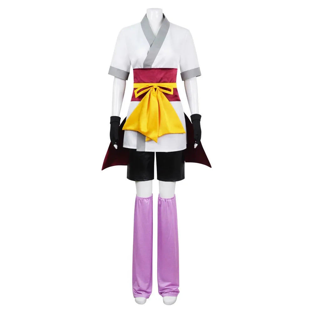 Wholesale High Quality HunterXHunter Cosplay Machi Costume Halloween Party Uniform Cloth Anime Costume for Girls