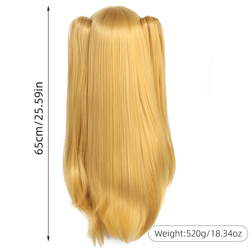Anime Lilysa Amano Cosplay Wig Purple Women Halloween Party Cosplay Long Hair Wig 2.5 DSeduction Cosplay Wig
