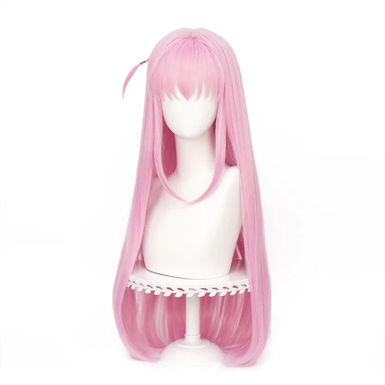 Wholesale 80cm Long Straight Light Pink Bocchi the Rock Anime Goto Hitori Wig Cosplay Synthetic Heat Resistant Hair Wig