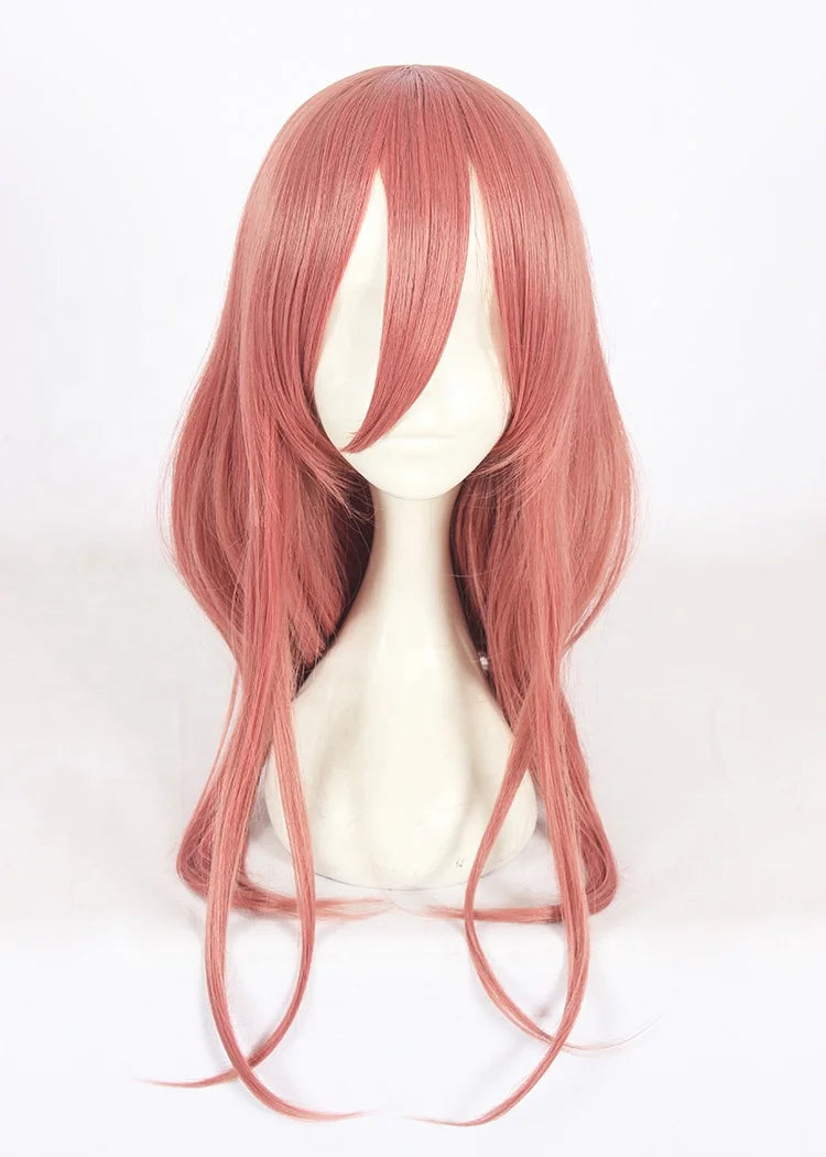 Wholesale the Quintessential Quintuplets Anime Wig 60cm Long Pink Nakano Miku Wig Cosplay Synthetic Heat Resistant Peluca