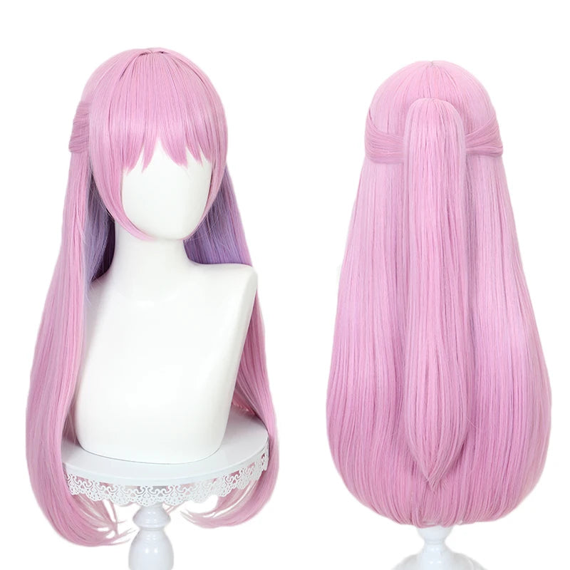 Wholesale Shikimori Is Not Just a Cutie Anime 75cm Long Straight Light Pink Mixed Shikimori Micchon Wig Cosplay Synthetic Wig