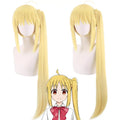 Lonely Rock Iji Hongxia Cosplay Wig Bright Yellow Ponytail Anime Wig