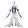High Quality Wholesale Focalors Cosplay Costume Uniform Cloth Halloween Genshin Impact Furina Anime Cosplay Costume for Party