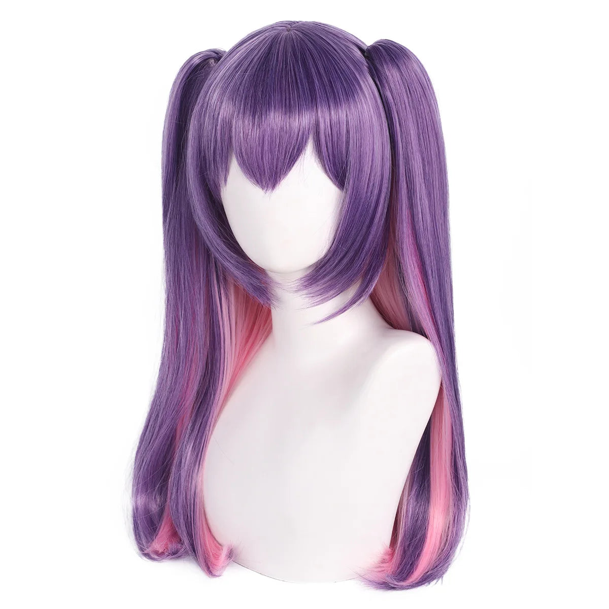 Anime Lilysa Amano Cosplay Wig Purple Women Halloween Party Cosplay Long Hair Wig 2.5 DSeduction Cosplay Wig