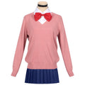 Wholesale Momo Ayase Cosplay Costume for Adults Dandadan Anime Cosplay for Halloween Party Sweater and Skirt Costume