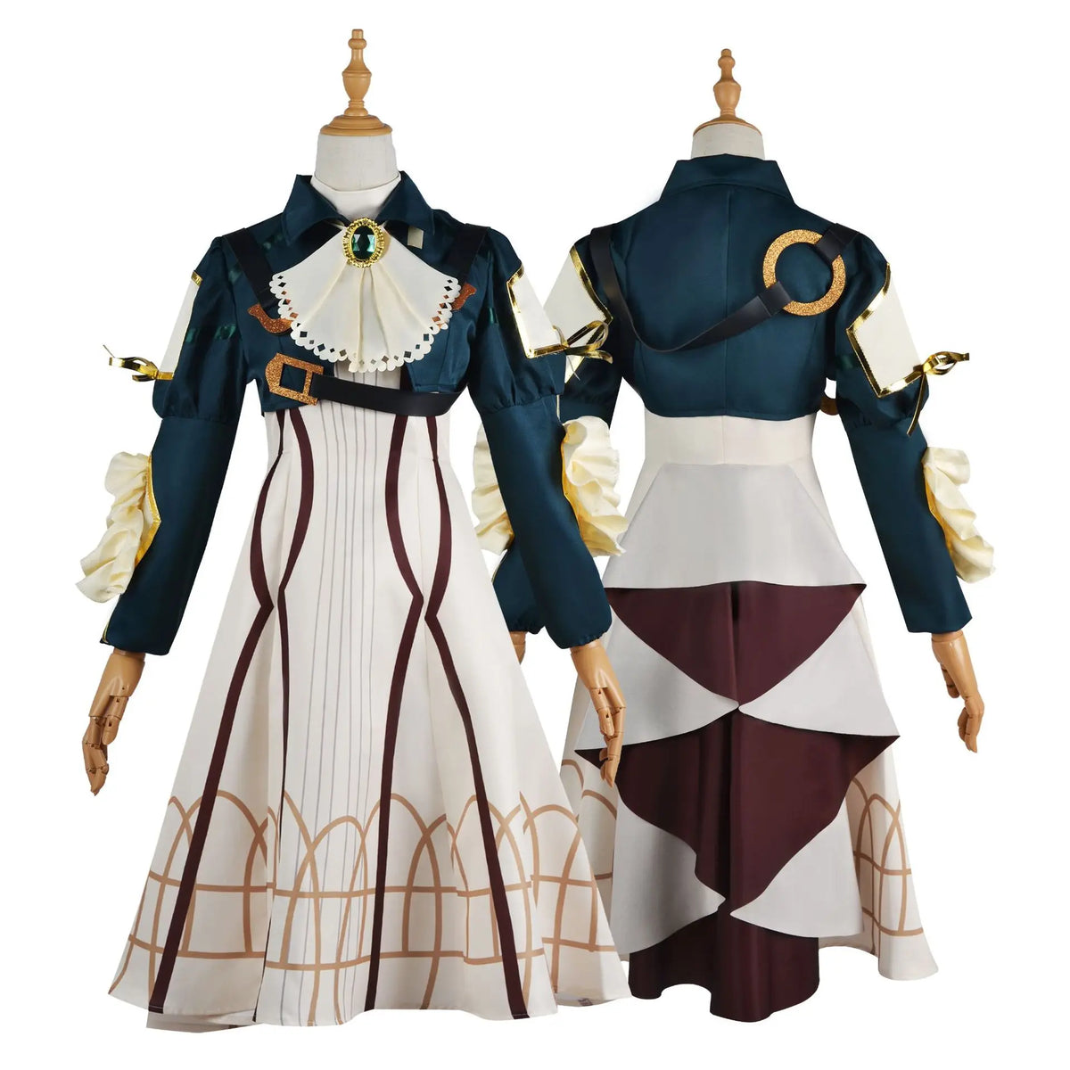 Anime Violet Evergarden Cosplay Costume High Quality Princess Maid Dress Halloween Carnival Prom Skirt for Woman