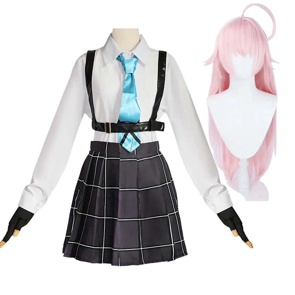 Game Blue Archive Takanashi Hoshino Cosplay Costume Japanese JK School Uniform GAHC-026