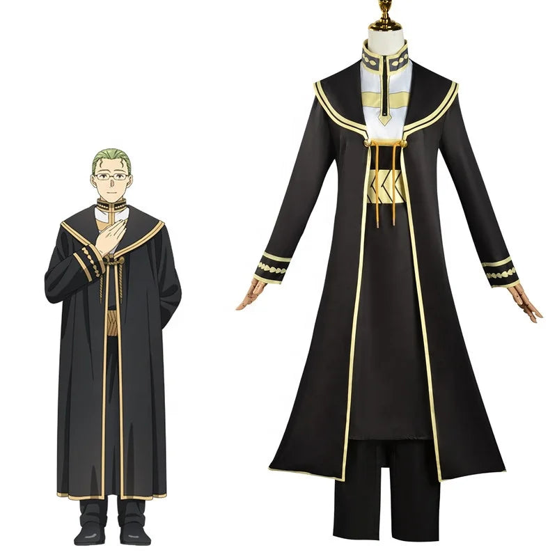 Wholesale New Anime Frieren at the Funeral Costume Frieren Himmel Heiter Cosplay Costume Wig for Halloween Party