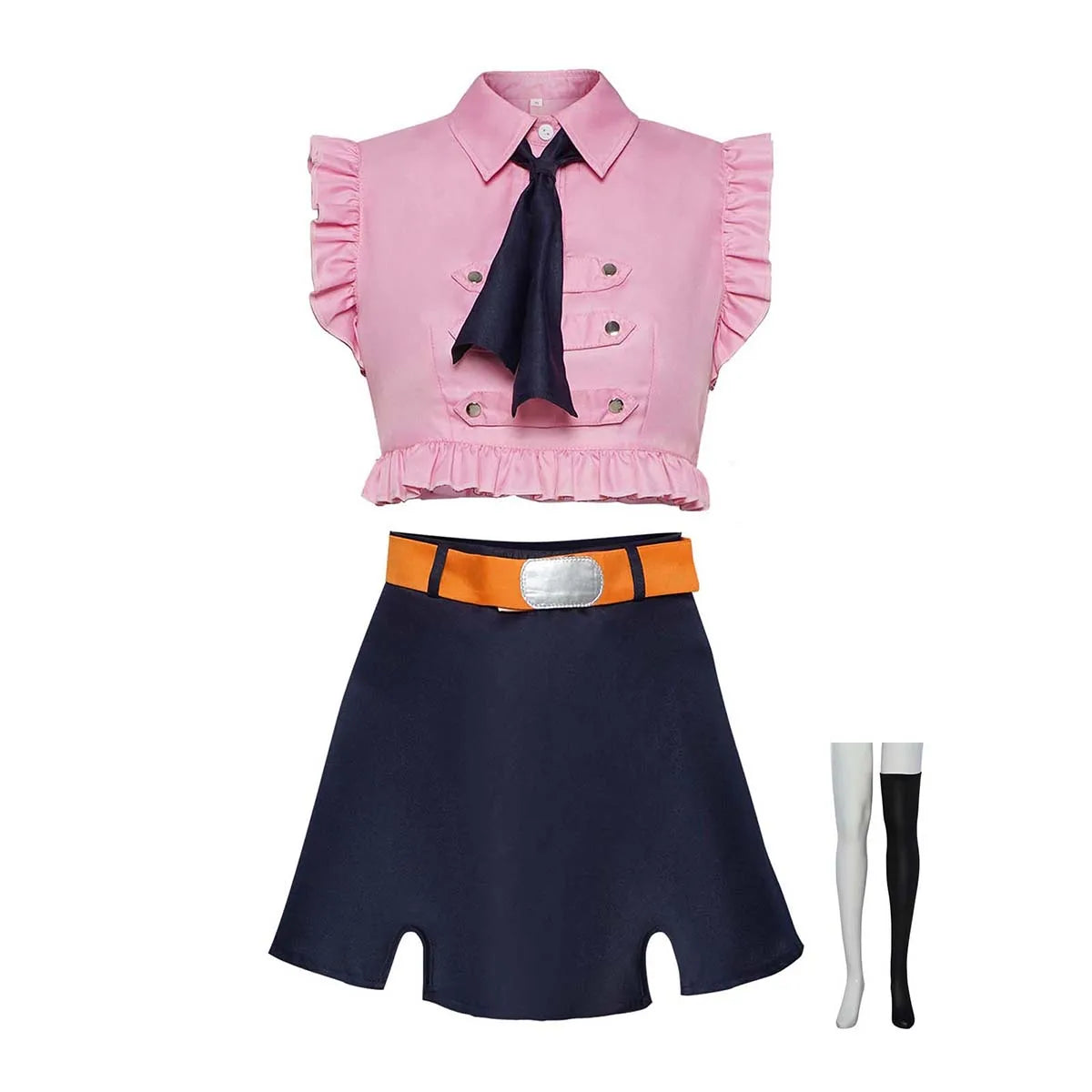 Halloween Party Anime the Seven Deadly Sins Elizabeth Liones Cosplay Costume AOKG-104
