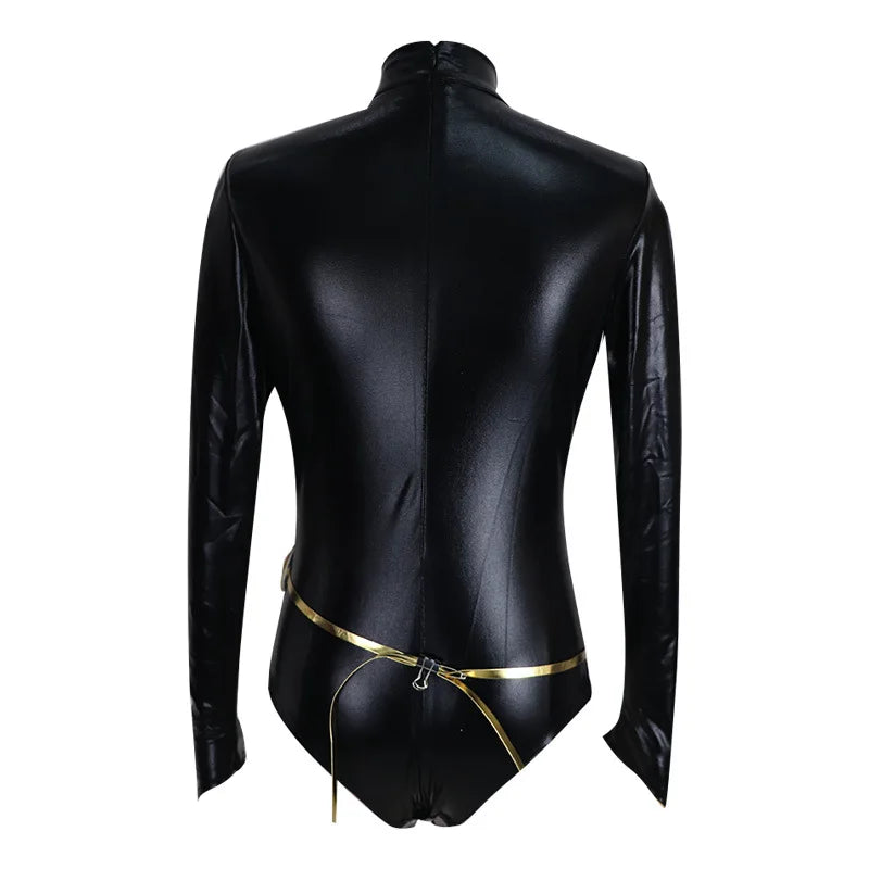Adult Anime Titans Raven Cosplay Costumes Jumpsuits+Cloak+Belt Party Halloween Fancy Ball Suit