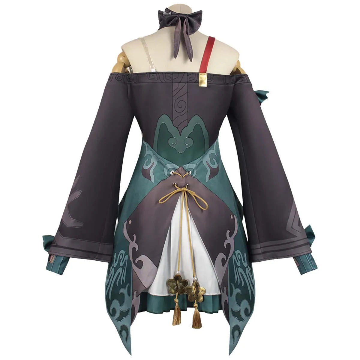 Anime Game Party Outfit Honkai Star Rail Qingque Cosplay Costume Full Set  GAHC-008
