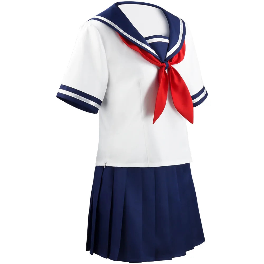 Women Game Yandere Simulator Ayano Aishi Yandere Chan Cosplay Costume Or Wig GAHC-013
