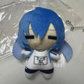 Wholesale Custom 10cm Nunu Plush Doll, Cute Blue Hair Anime Cotton Doll Keychain Backpack Pendant Gift for Fans