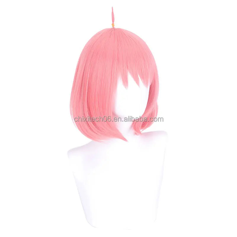 Anya Forger's pink Bob Cosplay Wig
