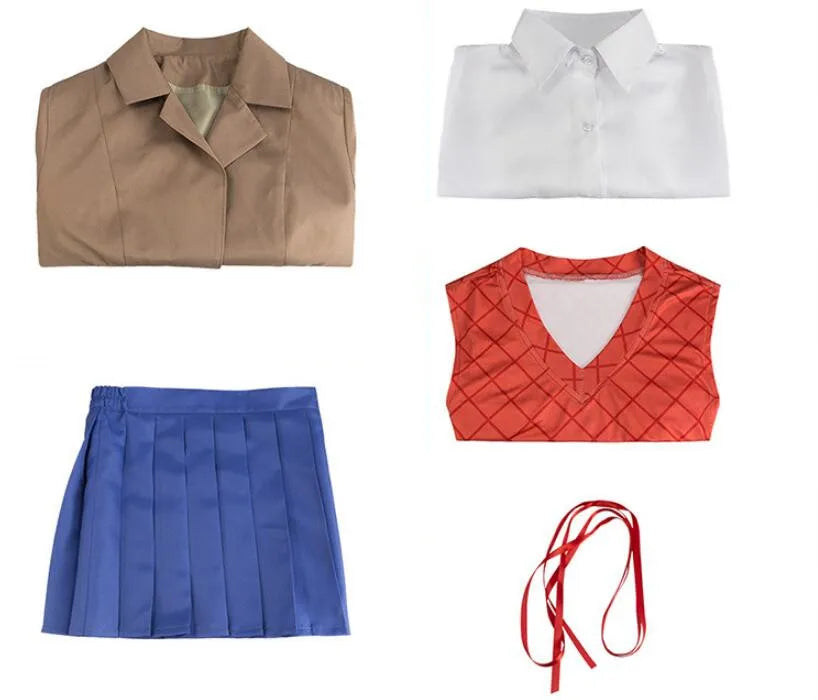 Anime Doki Doki Literature Club Monika Cosplay Sayori Yuri Natsuki Cosplay Costume School Girl Women Uniform Fancy Dress
