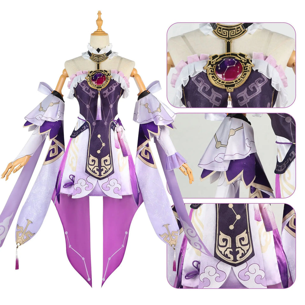 Honkai Star Rail  Fu Xuan Honkai Cosplay Costume Women Full Set Wig Cosplay Costume  Cosplay Anime  Mujer