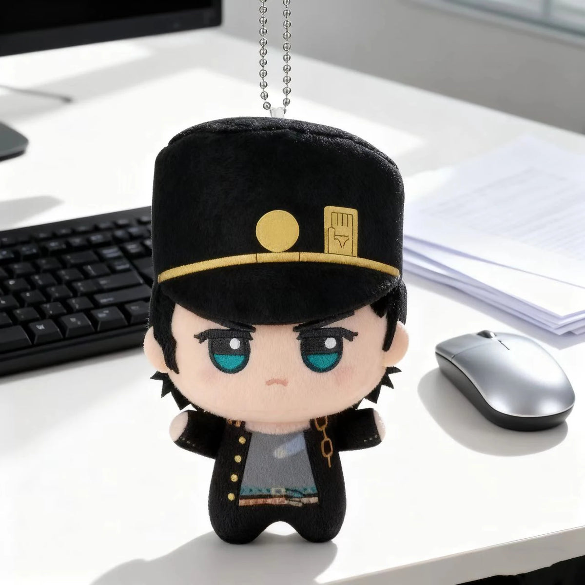 Custom Wholesale Cartoon Anime Plush Toys, 10cm Plush Charms & Keychains, Suitable for Claw Machine Dolls and Event Small Gifts