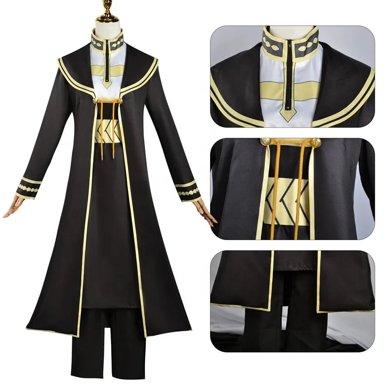 Wholesale New Anime Frieren at the Funeral Costume Frieren Himmel Heiter Cosplay Costume Wig for Halloween Party
