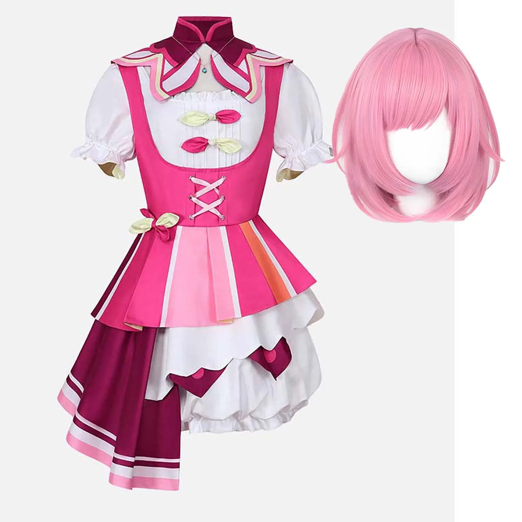 Showtime Party Perform Anime Project Sekai 3RD Otori Emu Halloween Adult Cosplay Costume Suits Set for Women XXXL Wholesale