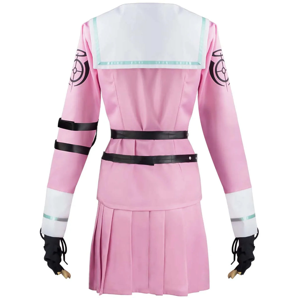 Women Girls Halloween Slanganronpa V3 Miu Iruma Anime Cosplay Costume GAHC-011