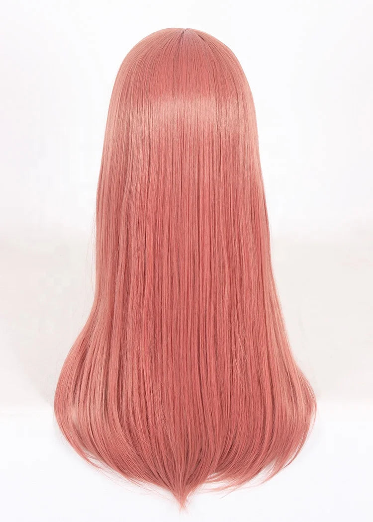 Wholesale the Quintessential Quintuplets Anime Wig 60cm Long Pink Nakano Miku Wig Cosplay Synthetic Heat Resistant Peluca
