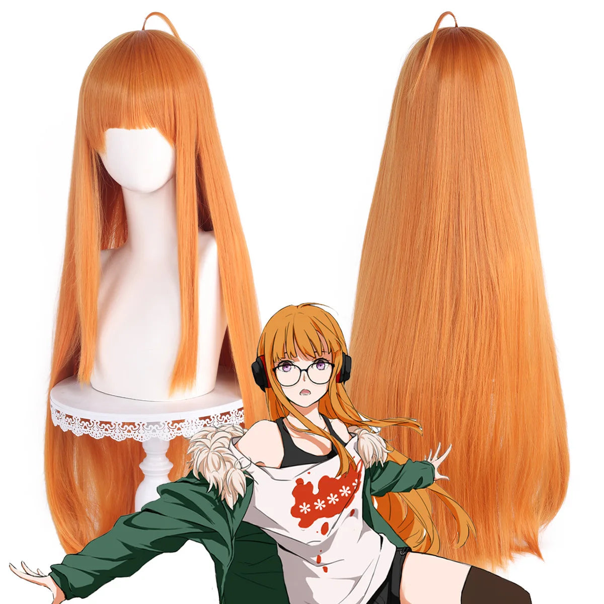 Woman Halloween Suit Anime Game Halloween 5 Futaba Sakura Cosplay Costume GAHC-027