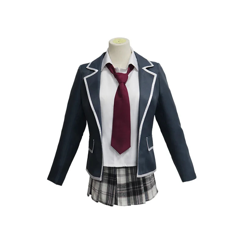 Wholesale Mayuko Nise Costume High School Uniform Outfit Sailor Suit Lolita Dress High Rise Invasion Anime Cosplay Costumes