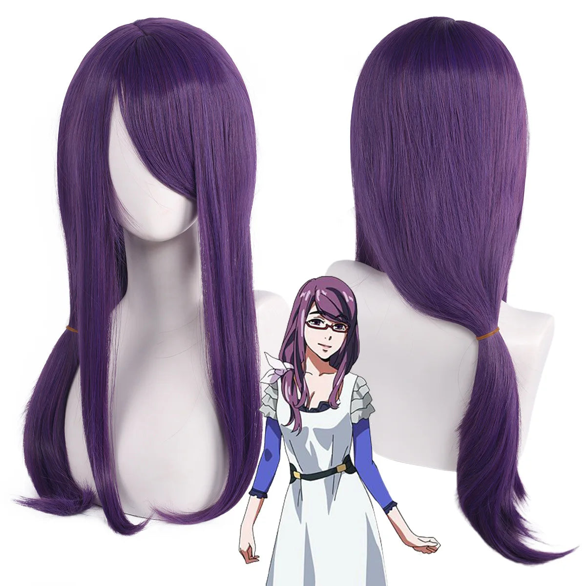 Lord Saint Da Shen Dai Li Shi Cosplay Wig Tokyo Ghoul Ghost Tokyo  Various Scalp Top Style