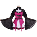 Halloween Gothic Women's Vampire Draculaura Corset Dress Costume or Wig DONG-032