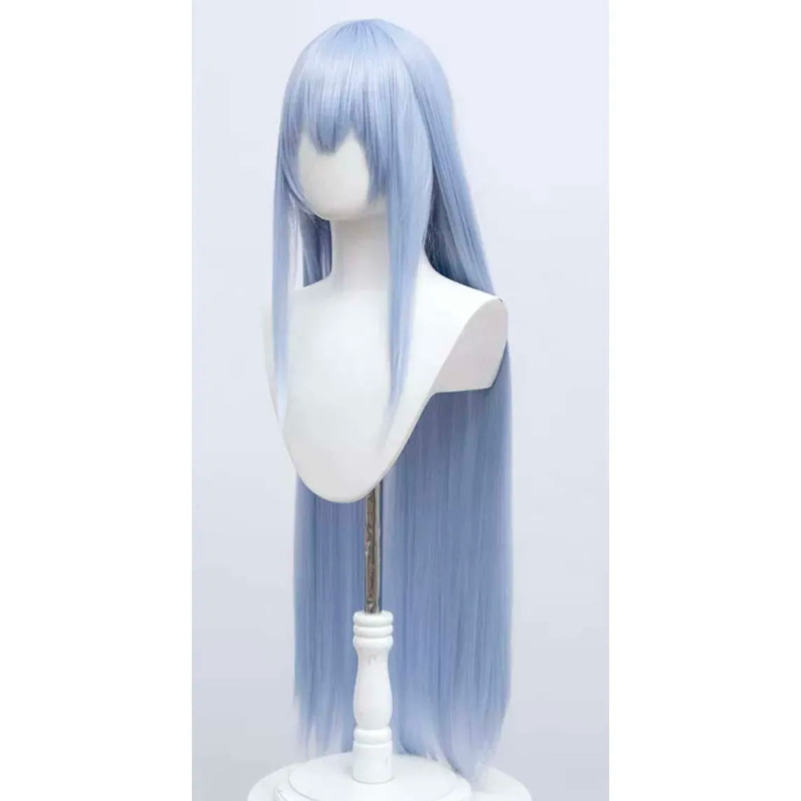 Anime Akame Ga KILL Jaegers Esdeath Esdese Cosplay Long Blue Heat Resistant Synthetic Hair Wig AOKG-108