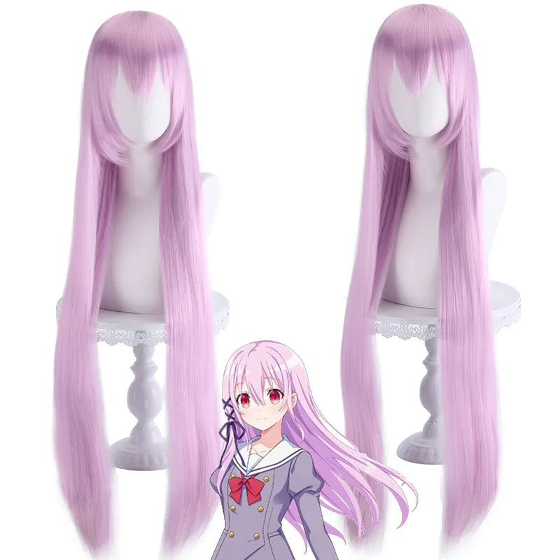 In the "Engage Kiss Contract" of Lord Shengda, Mu Ge Cosplays the Wig Demonic Girl with Long Straight Hair in pink