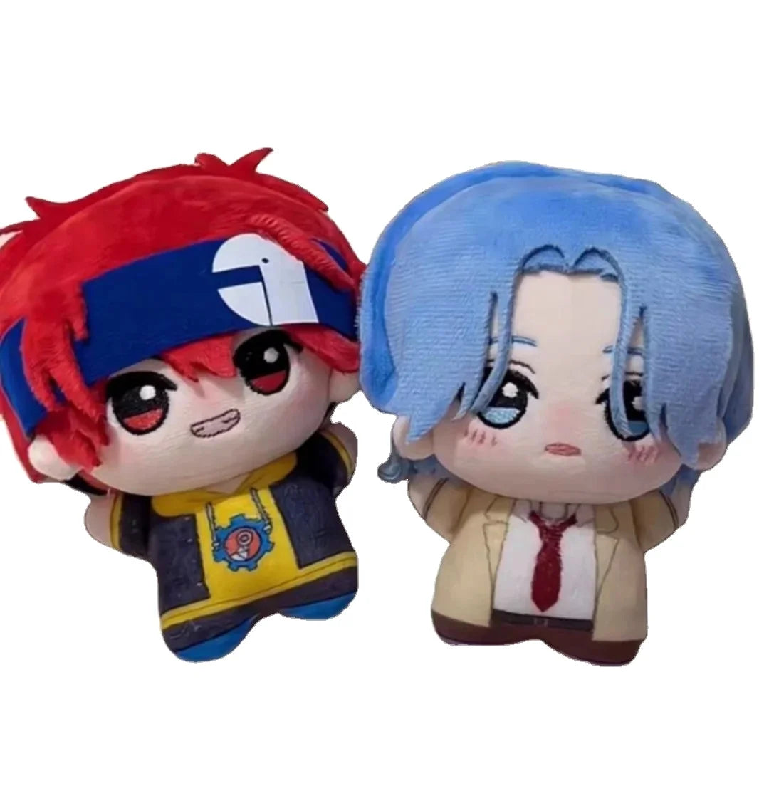 Soft and Cute Reki Kyan Mini Plush Toy, Cartoon Anime Keychain Pendant, Ideal for Claw Machines and Anime Collectible Gifts