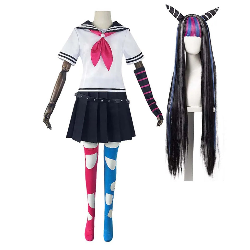 Woman Halloween Carnival Danganronpa Mioda Ibuki Anime Cosplay Costume GAHC-011