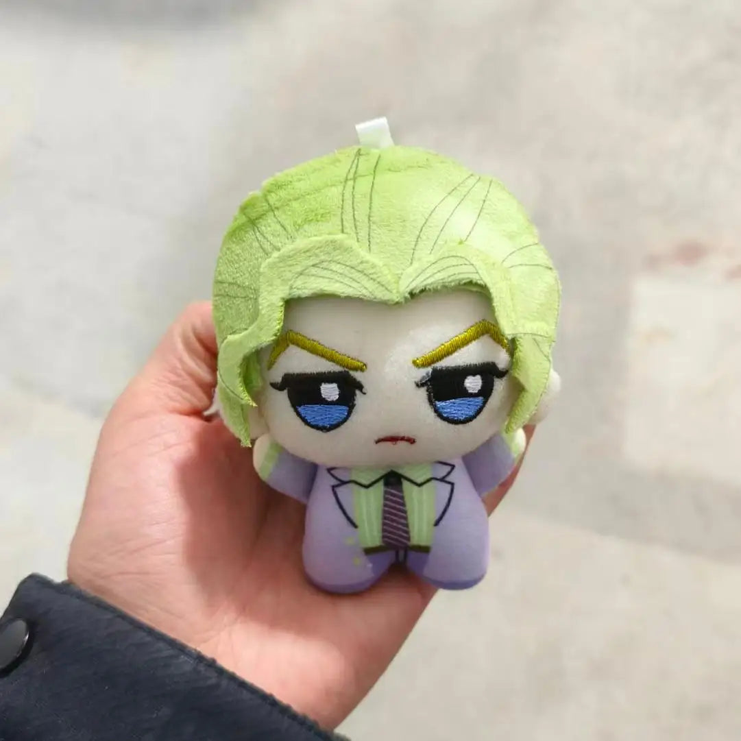 Custom Wholesale Cartoon Anime Plush Toys, 10cm Plush Charms & Keychains, Suitable for Claw Machine Dolls and Event Small Gifts