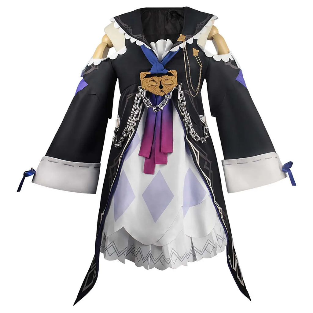 Halloween Women Anime Game Plus Size Honkai Star Rail Cosplay Herta Outfit GAHC-008