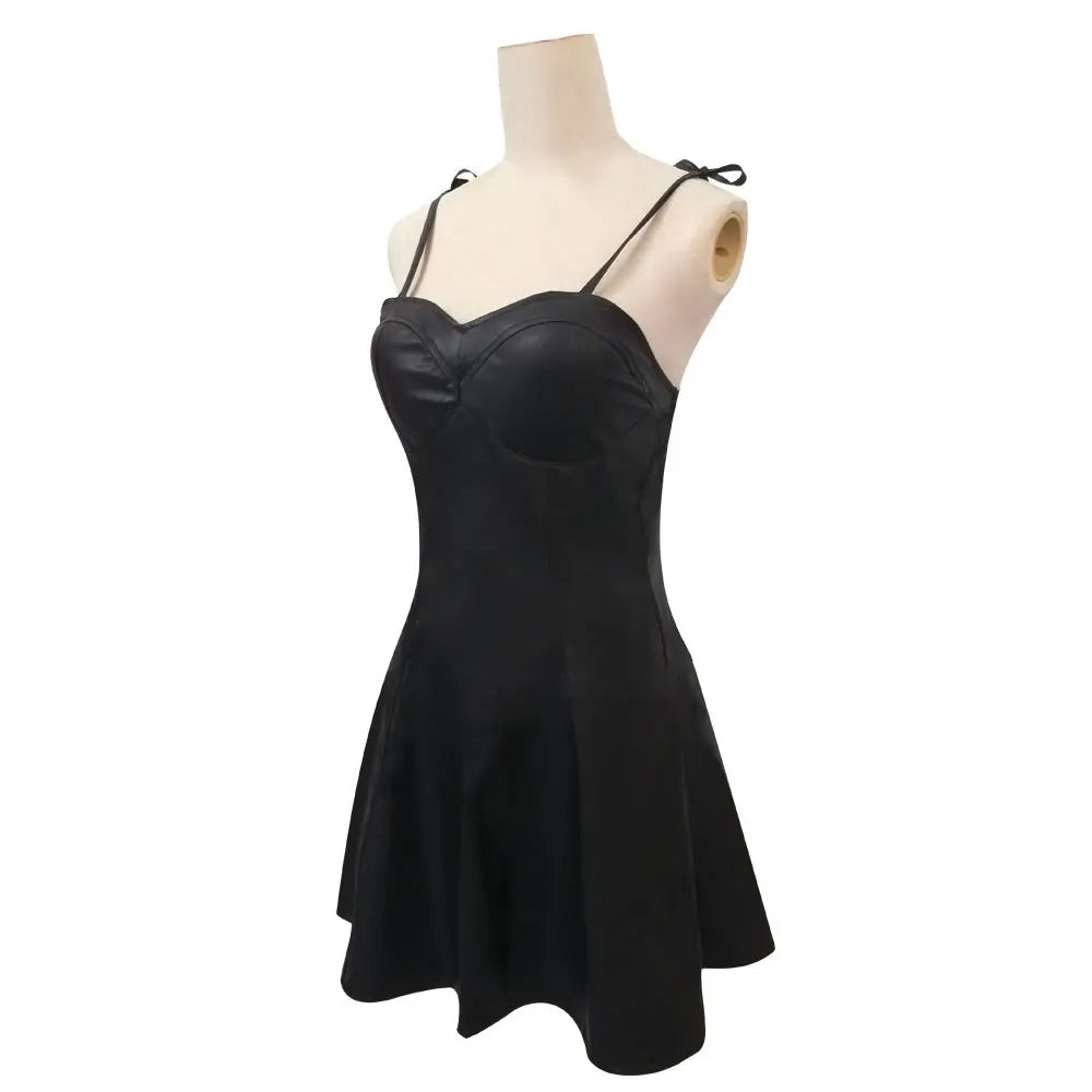 Women Halloween Christmas Party Uniform Suits Anime Cos Mirai Nikki Gasai Yuno Cosplay Black Dress Costumes or Wig AOKG-214