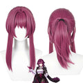 Halloween Party Game Honkai Star Rail Character Cosplay Kafka Long Ponytail Wig GAHC-008