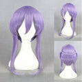 Cheap Wholesale Seraph of the End Anime Wig 40cm Short Light Purple Hiiragi Shinoa Cosplay Wig Synthetic Halloween Party Wig