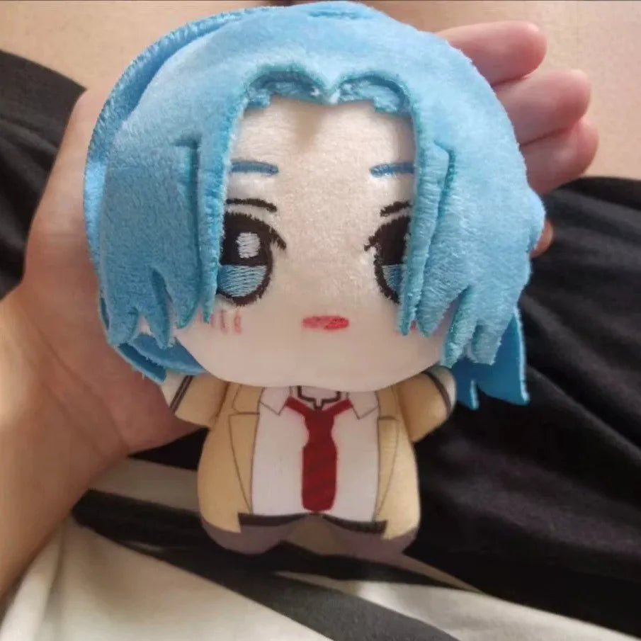 Soft and Cute Reki Kyan Mini Plush Toy, Cartoon Anime Keychain Pendant, Ideal for Claw Machines and Anime Collectible Gifts