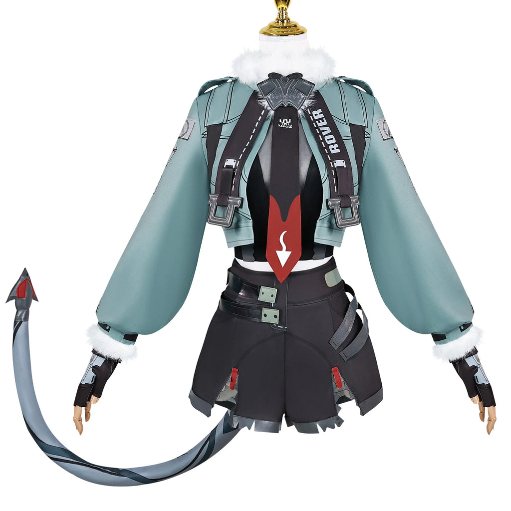 Zenless Zone Zero Women's Halloween Party Outfit Zero Jane Doe Cosplay Costume Physical Anomaly Agent Uniform with Suits Set