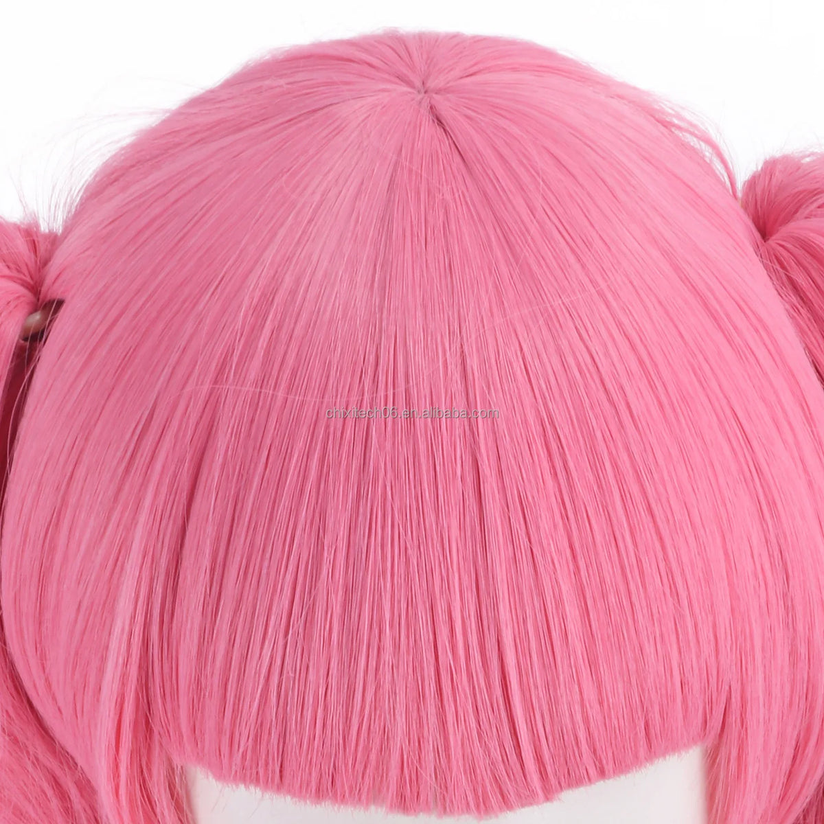 Lord Saint Cosplay One Piece Ghost Princess Perona Cos Wig Hitoun Pink Double-Roll Ponytail