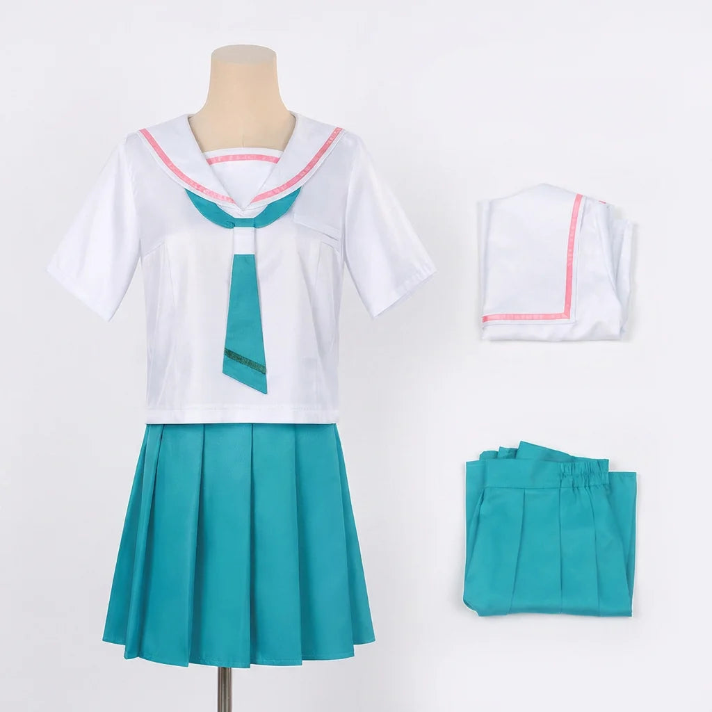 2026 Anime Style Printed Polyester Cosplay Costume Set Kimono Inspired Character Outfit Adults Stage Performance Wear