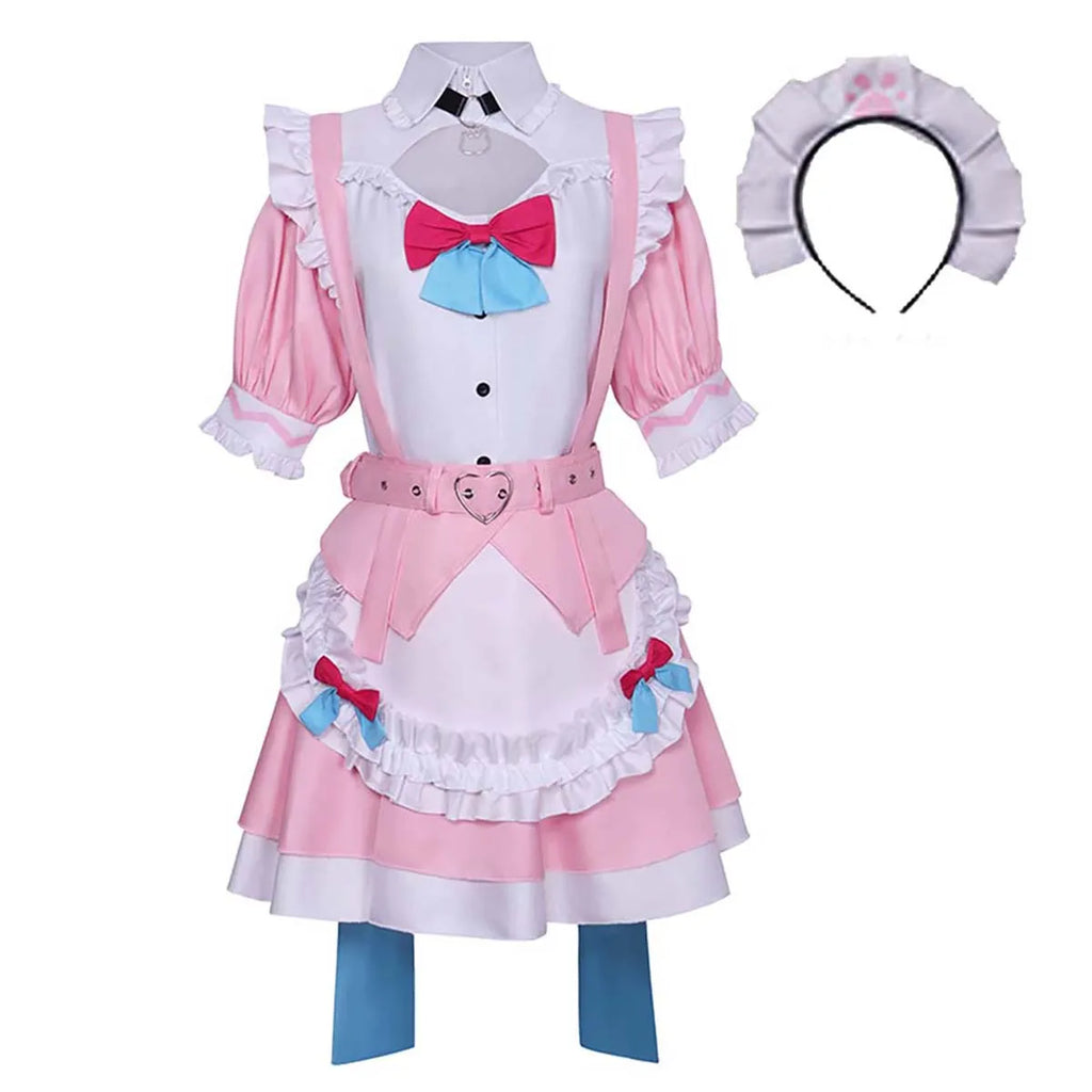 Halloween Christmas Party Virtual YouTuber Shigureoui Cosplay Costume IDOL-003