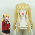 Ainizi Synthetic Braided Shape Japanese Cartoon Kakegurui Series Character of Mary Saotome Cosplay Wig for Girls