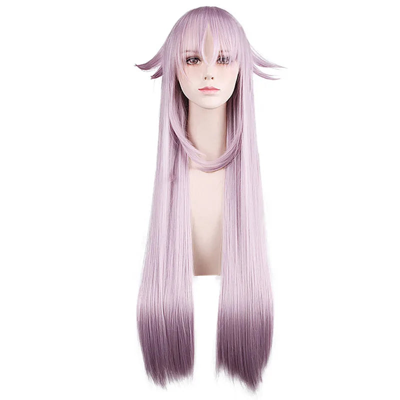 The Original Animation by NEKO Features a Pinkish-purple Upturned Cosplay Wig of the K-cat Yari